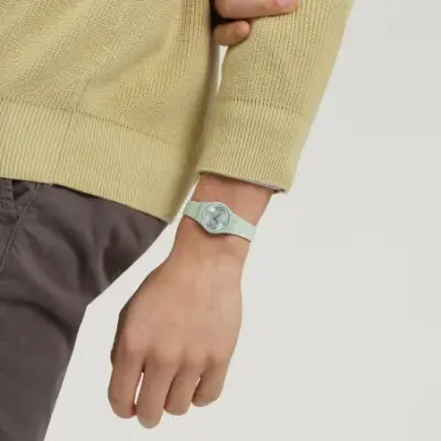 Montre Swatch Lady LG131 - SERENITY OF SAGE — photo 4