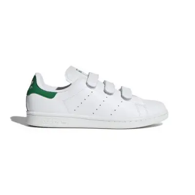 ADIDAS STAN SMITH VELCRO Blanc Vert — photo 1