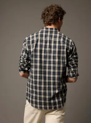 Chemise Mercer Chrome/Cèdre — photo 3