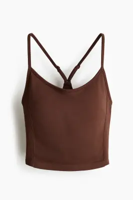 Top de sport Seamless DryMove™ - Moka chocolat — photo 5
