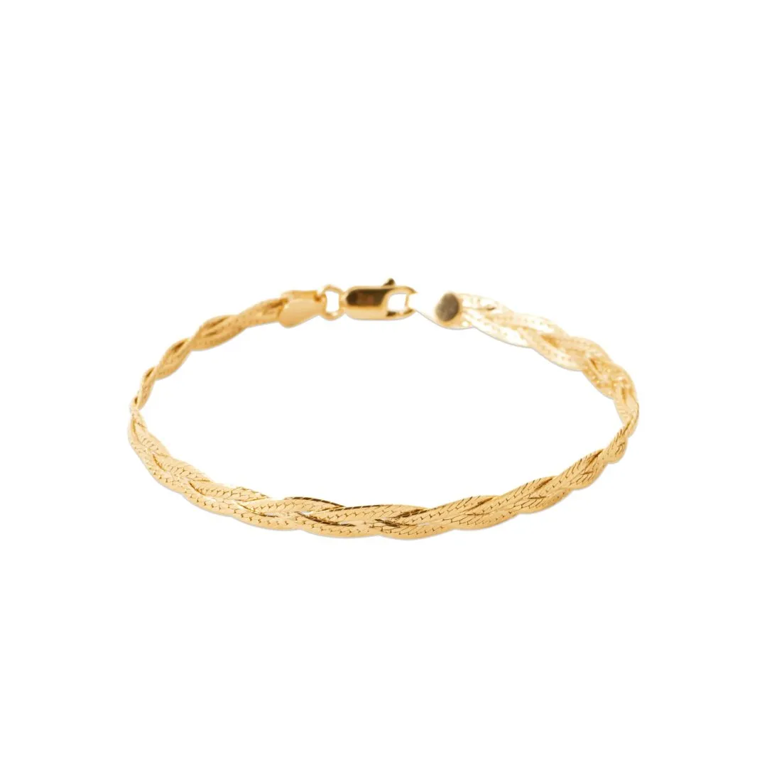 Bracelet pl-or 750 3mic 92218318