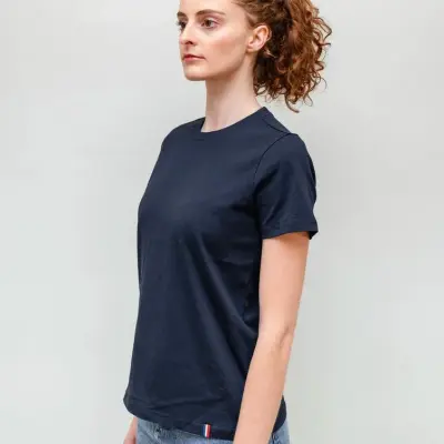 T-shirt Mauricette bleu marine — photo 3