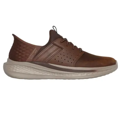 SKECHERS SLADE ZACHARY extra large Marron — photo 2