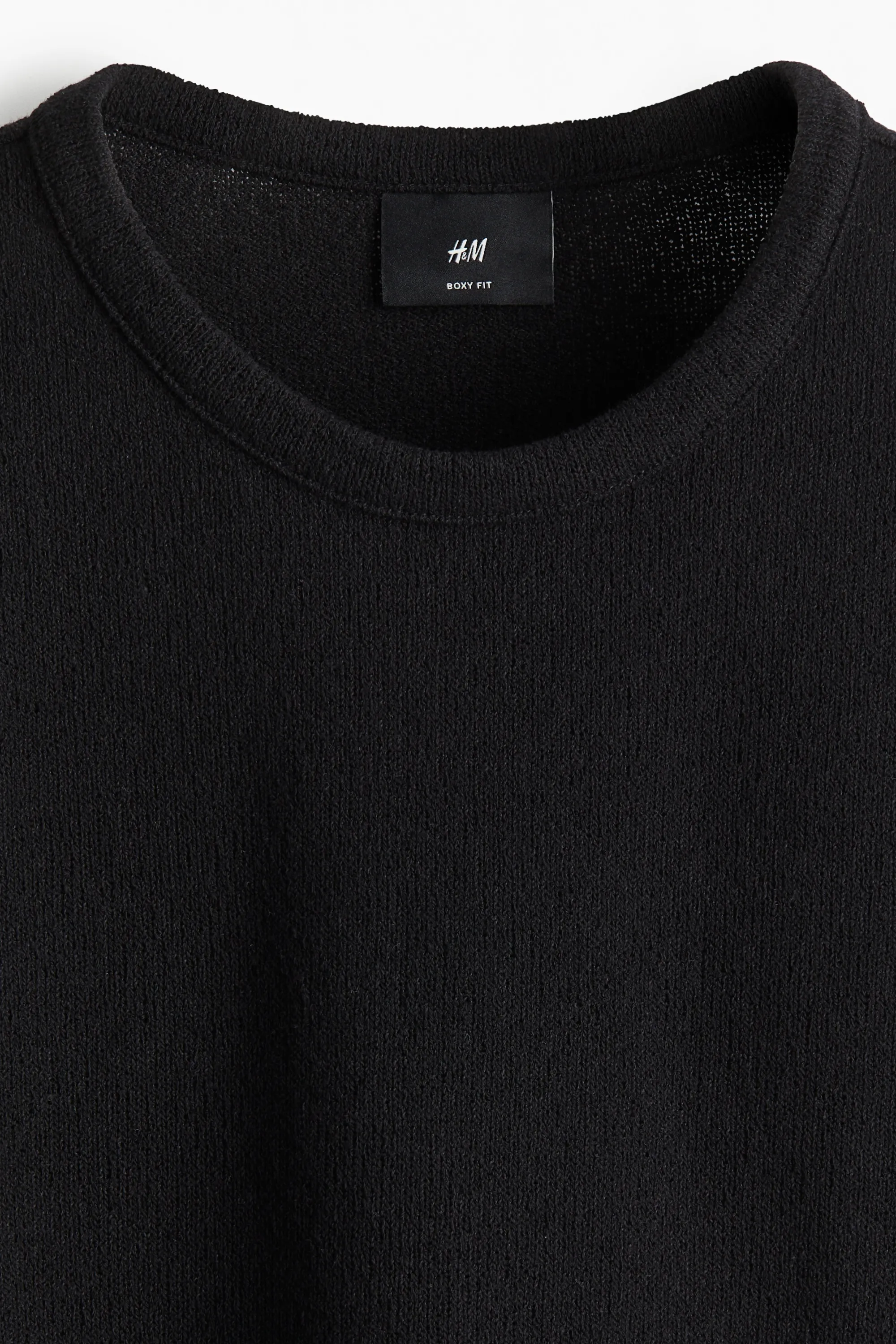 T-shirt Loose Fit - Noir