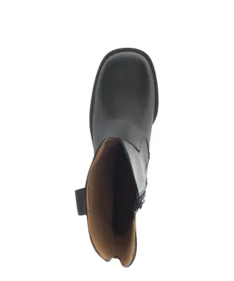 Bottines Gabor 75.922.27 Noires - Cuir Grande Pointure Femme — photo 3