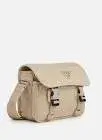 Sac porte epaule en re-nylon et cuir saffiano