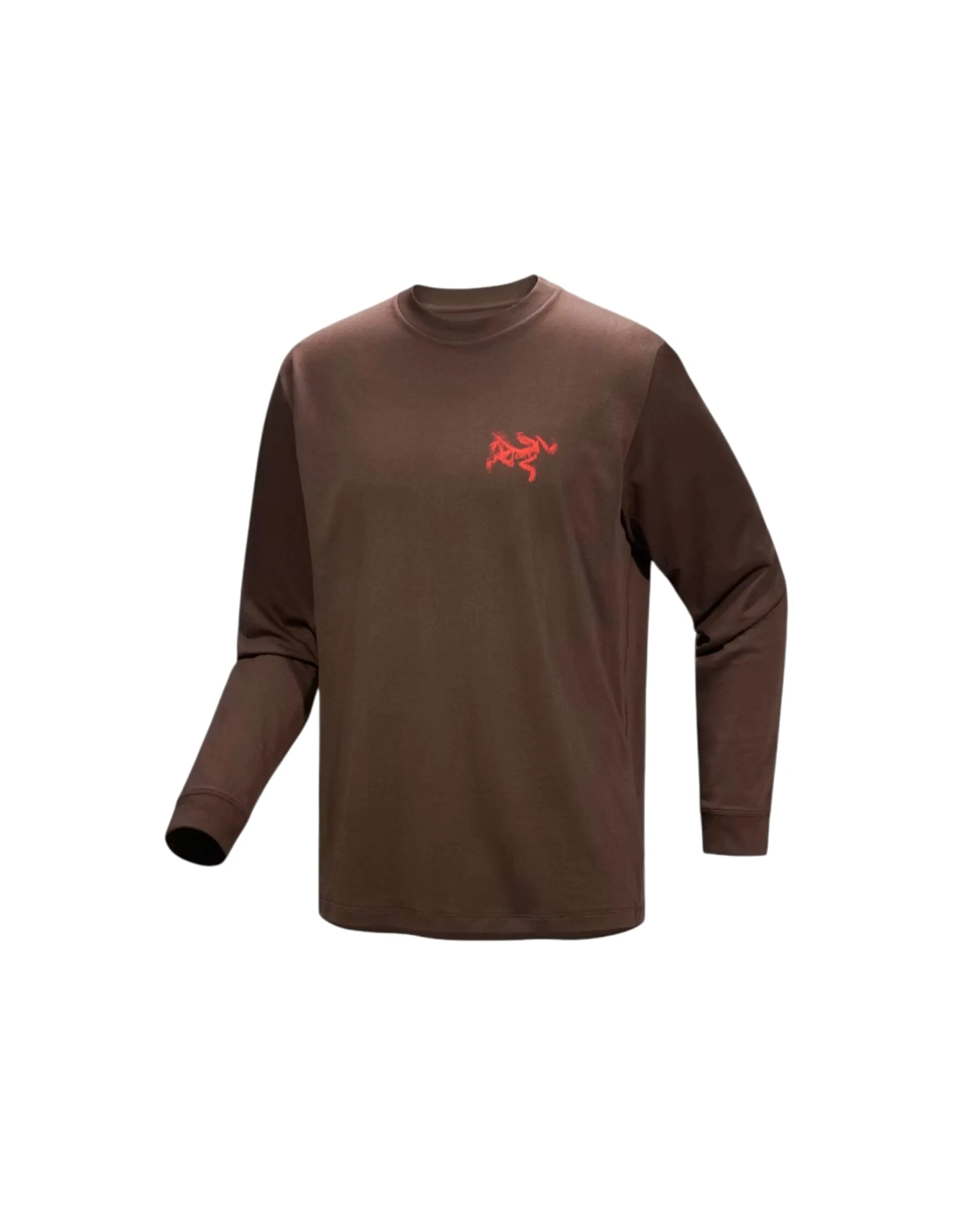 Kragg SL Cotton Bird Tile Shirt LS Carob / Dynasty