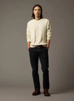 Pull Mathis Ecru — photo 2