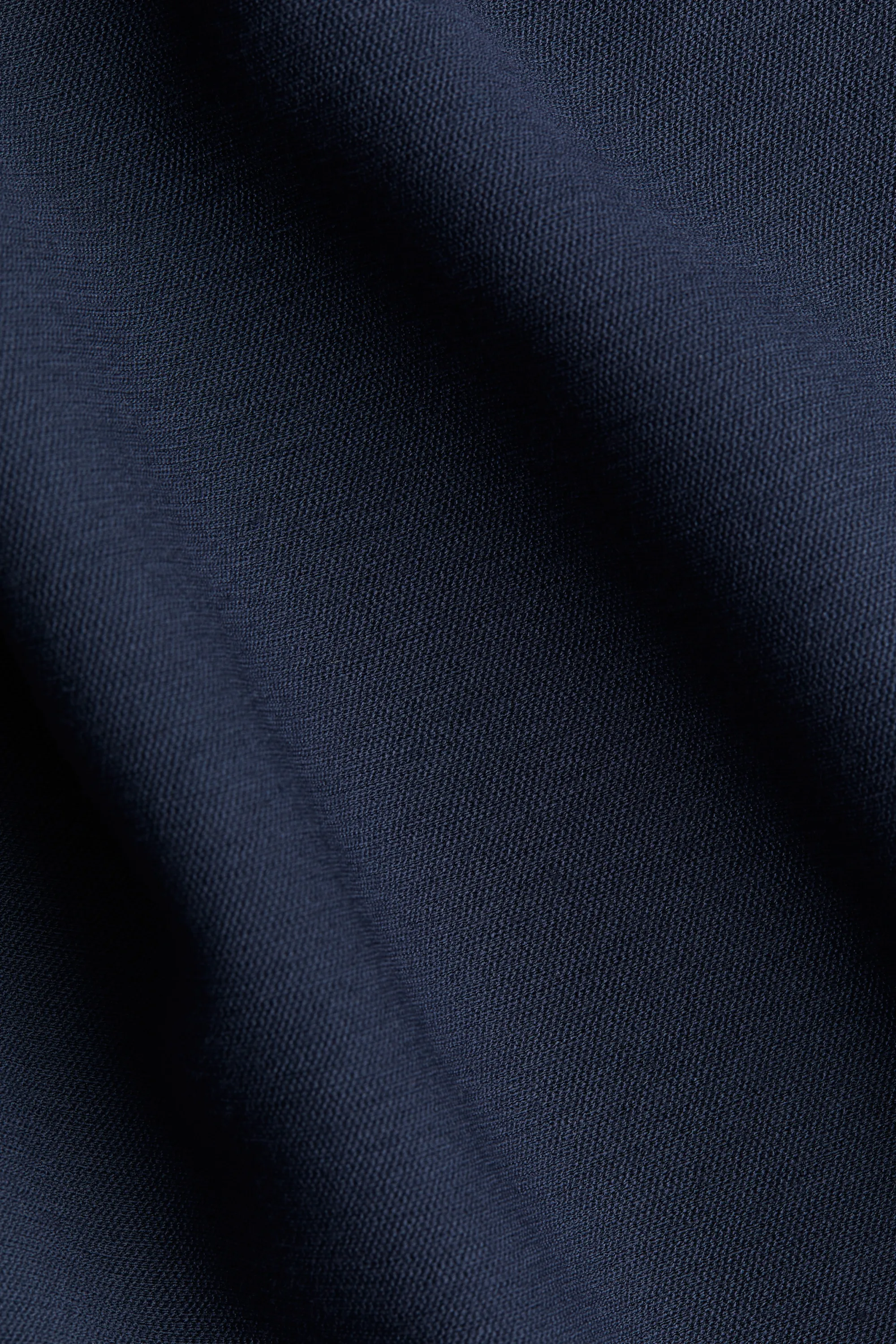 Robe avec ceinture à nouer - Bleu marine