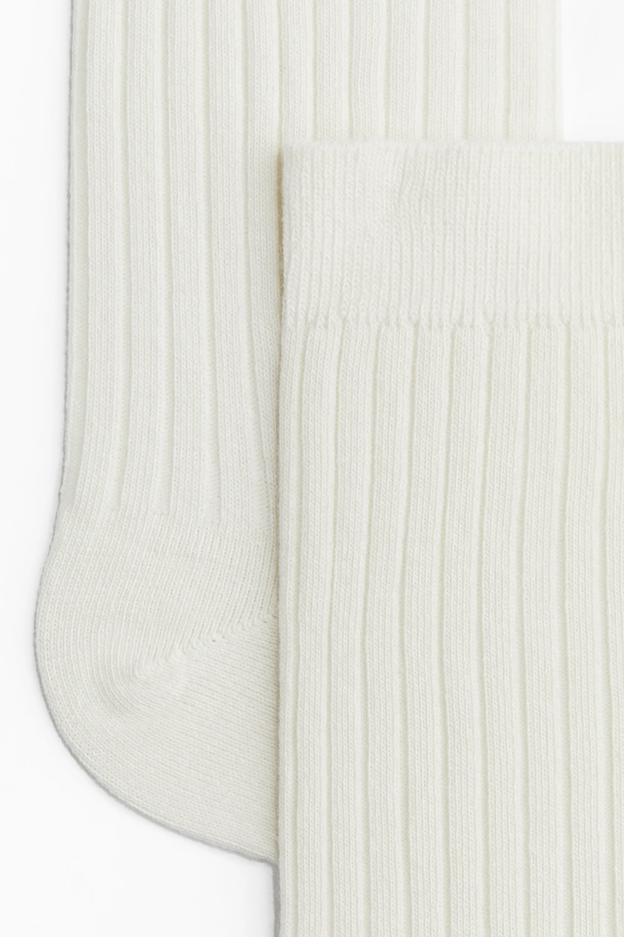 Chaussettes - Crème