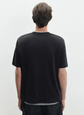 T-shirt en coton supima — photo 2