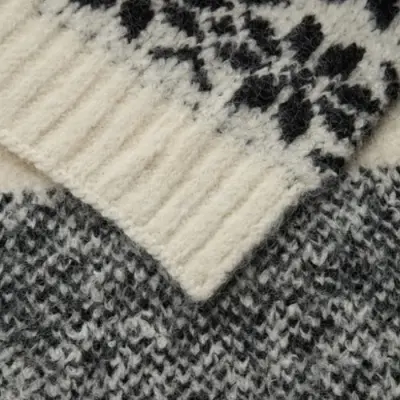 Echarpe Kanja Noir & Blanc — photo 3