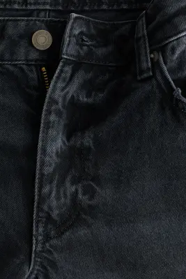 Baggy Low Waist Jeans - Noir denim — photo 3