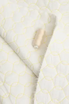 Coupon 2 m coton matelassé uni — photo 3