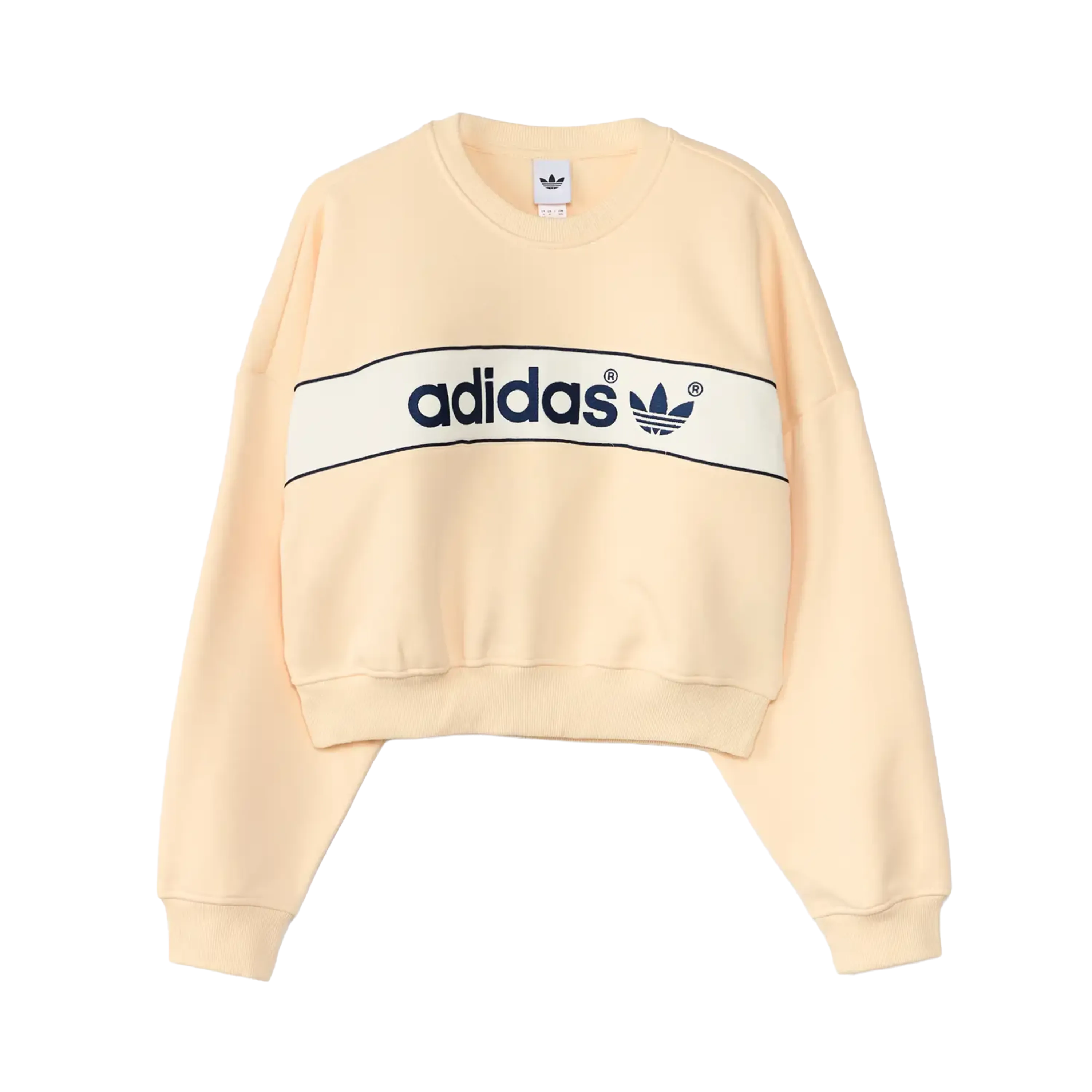 Adidas adiSignature Block Sweatshirt Warm Vanilla