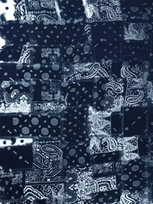 Foulard Blondie Denim Bandana 85 — photo 2