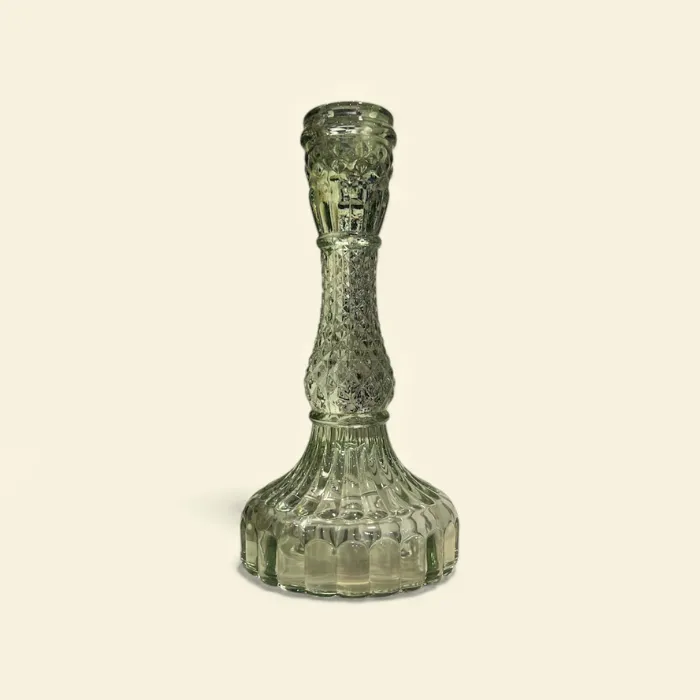 Bougeoir Baroque Vert