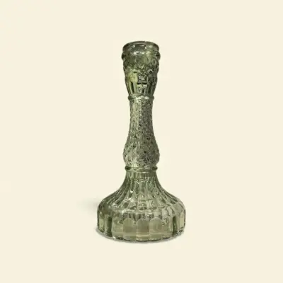 Bougeoir Baroque Vert — photo 1