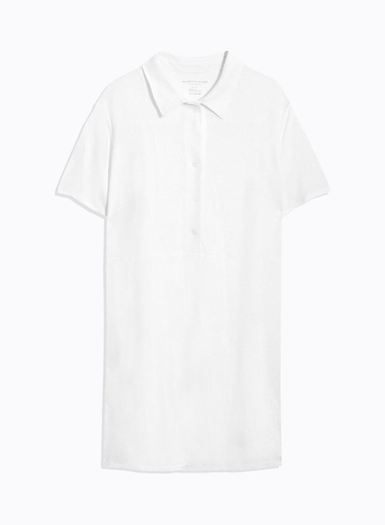 Robe en lin et élasthanne