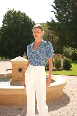 Muse Silk Blouse — photo 2