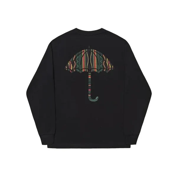 T-shirt Helas UMB Coog Longsleeve tee – Black