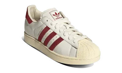 Adidas Superstar II Off White Rust Red Warm Vanilla — photo 2