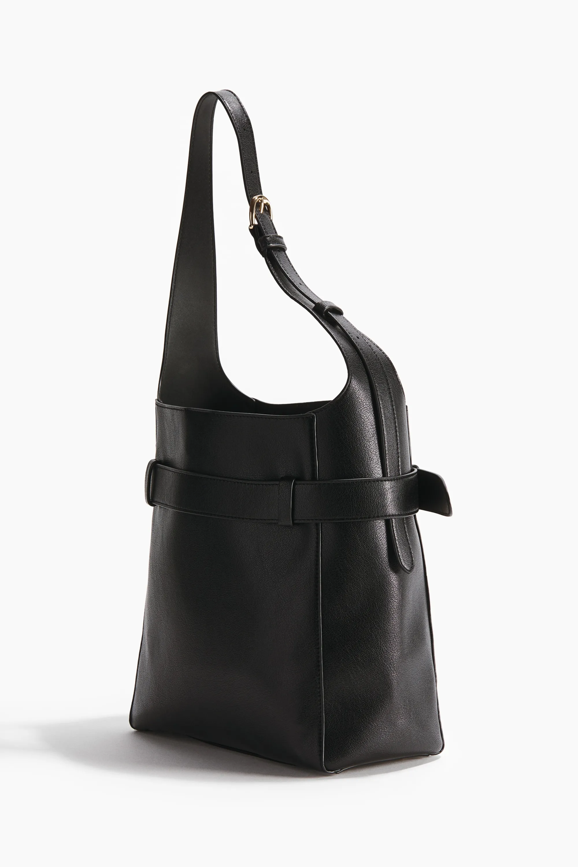 Tote bag avec bride décorative - Noir