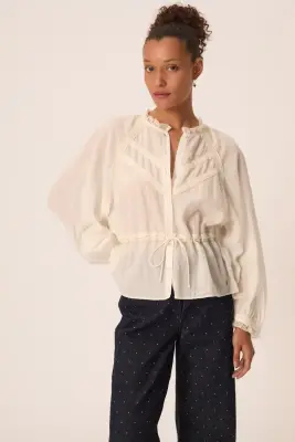 Blouse Ertya Ecru — photo 1