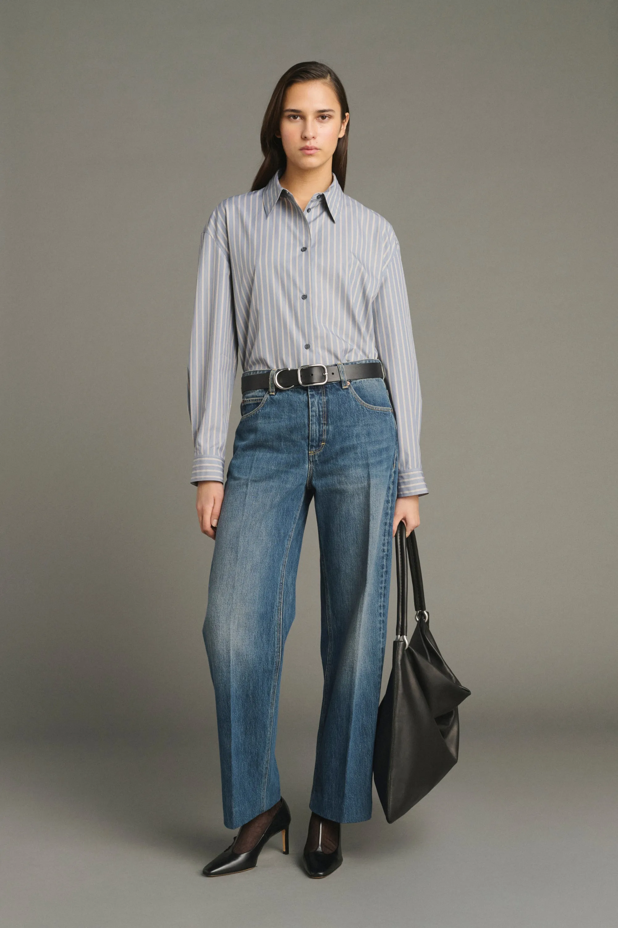 JEAN JERRY DENIM BLEU DÉLAVÉ