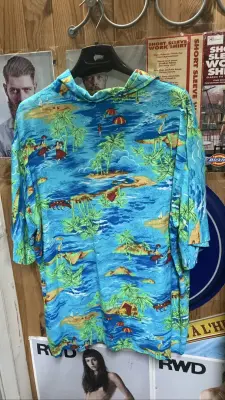 Chemise hawaïenne bleue — photo 2