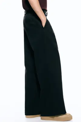 Pantalon chic Loose Fit - Noir — photo 2