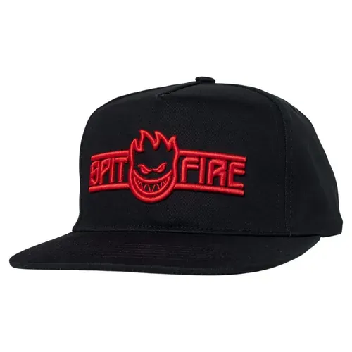 Casquette Spitfire Arch Bighead script – Black Red