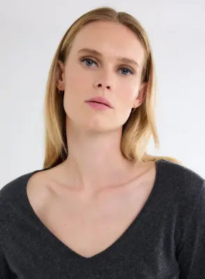 T-shirt en coton et cachemire — photo 3