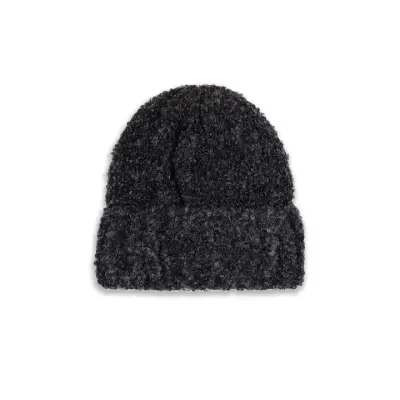 Bonnet Polar fluff – black — photo 1
