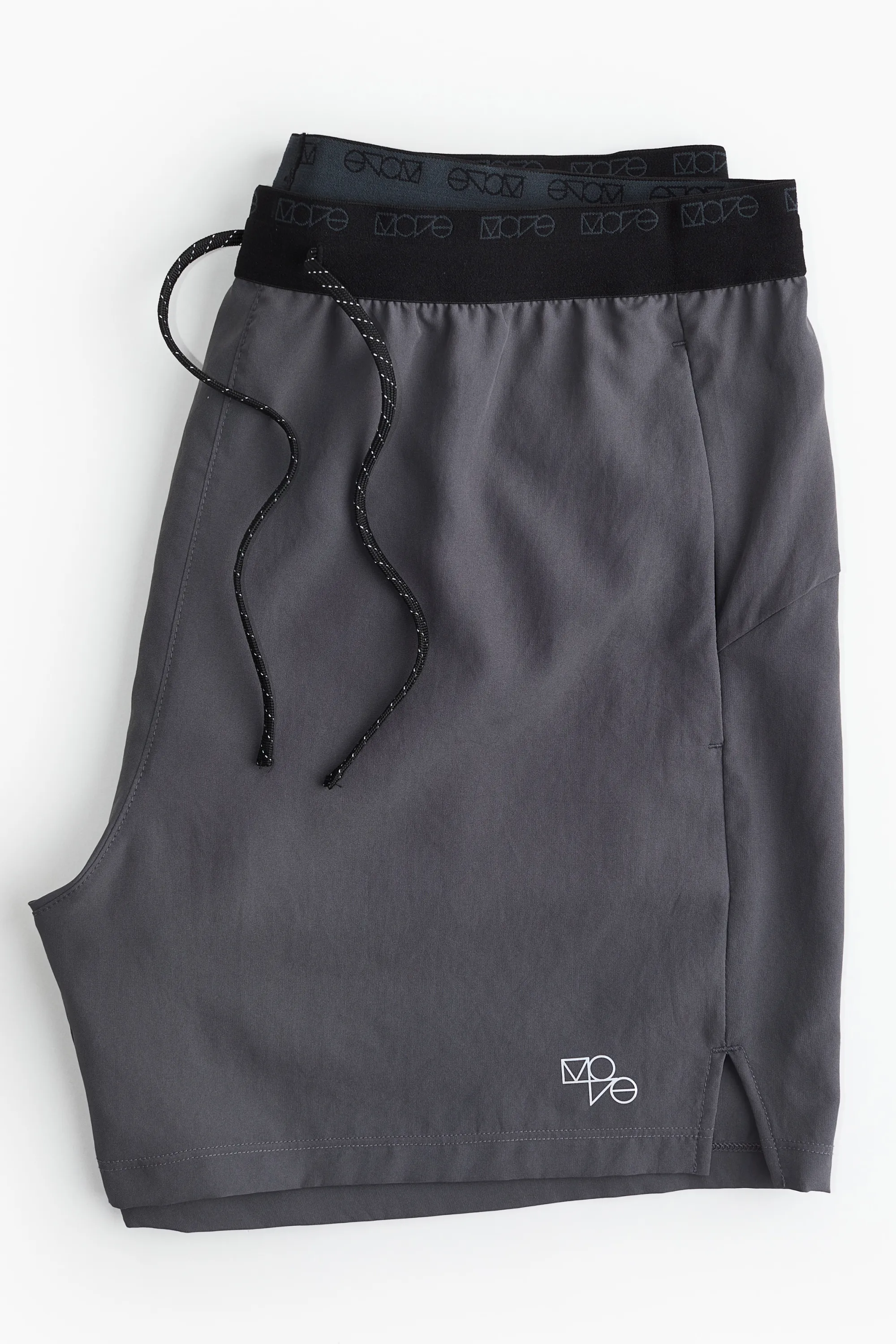 Short de running court DryMove™ - Gris foncé