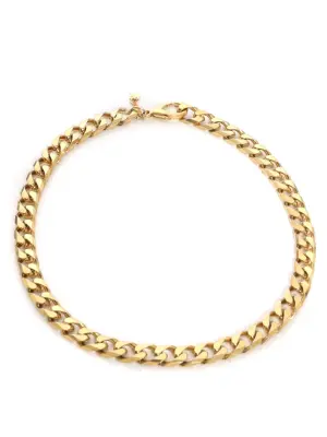 Collier chaîne en laiton doré Prix boutique 490€ — photo 4