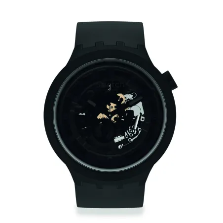 Montre Homme Swatch Big Bold Bioceramic SB03B100 - C-BLACK