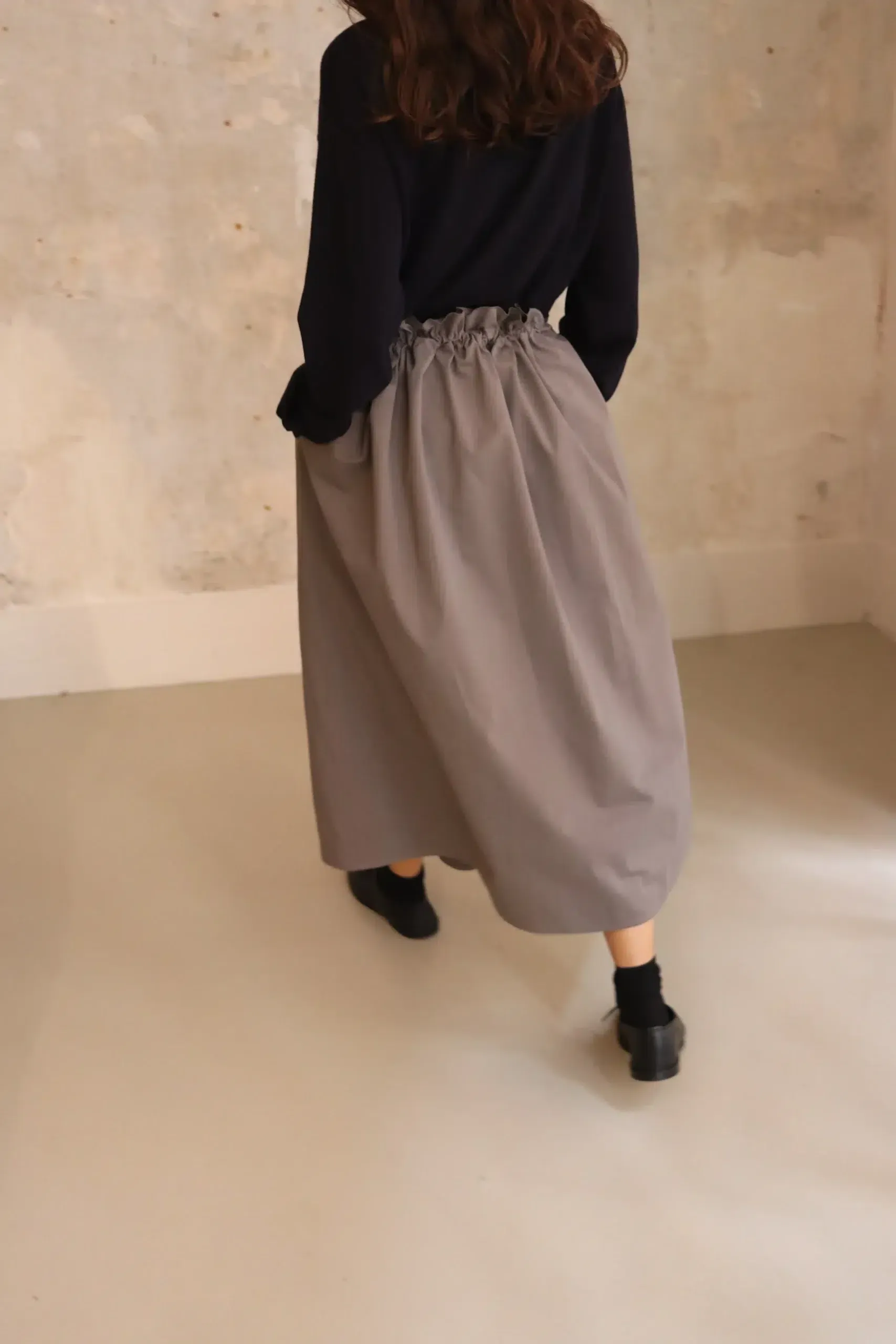Sofie D’Hoore – SWAN Slightly Slanted Skirt – TURTLE