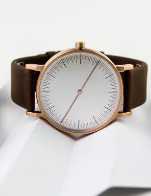 SIMPL WATCH ONE COLLECTION  OCHRE BROWN — photo 2