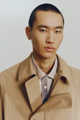 Manteau 3/4 - Beige — photo 2