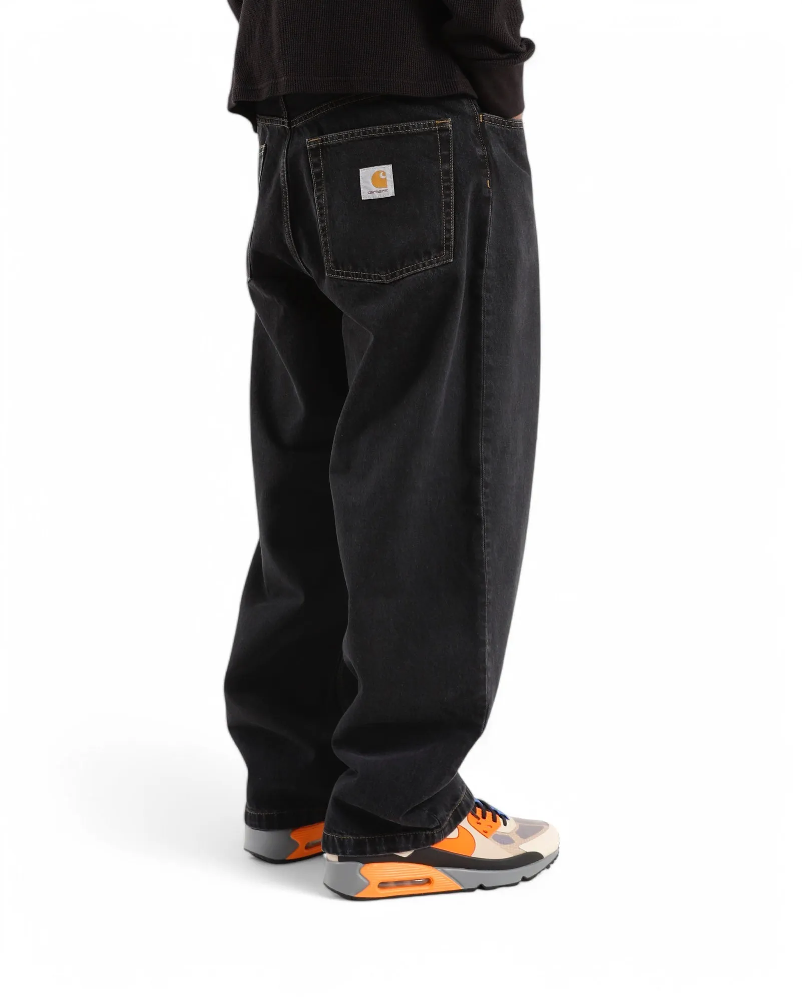Brandon Pant Black Stone Washed
