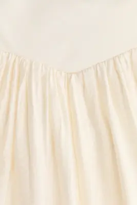 Jupe maxi - Crème — photo 3