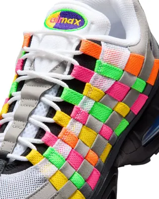 Air Max 95 Woven White Purple Dynasty — photo 4