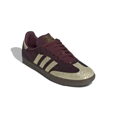 Adidas Samba OG W Maroon Warm Vanilla — photo 2