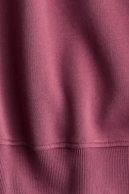 Sweat épaules nues - Rose ancien foncé — photo 4
