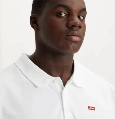 LEVIS POLO Blanc — photo 4