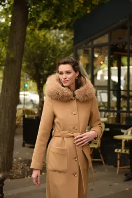 Simone Cashmere/Wool Coat — photo 4