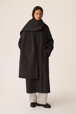 Manteau Yvanka Anthracite — photo 2