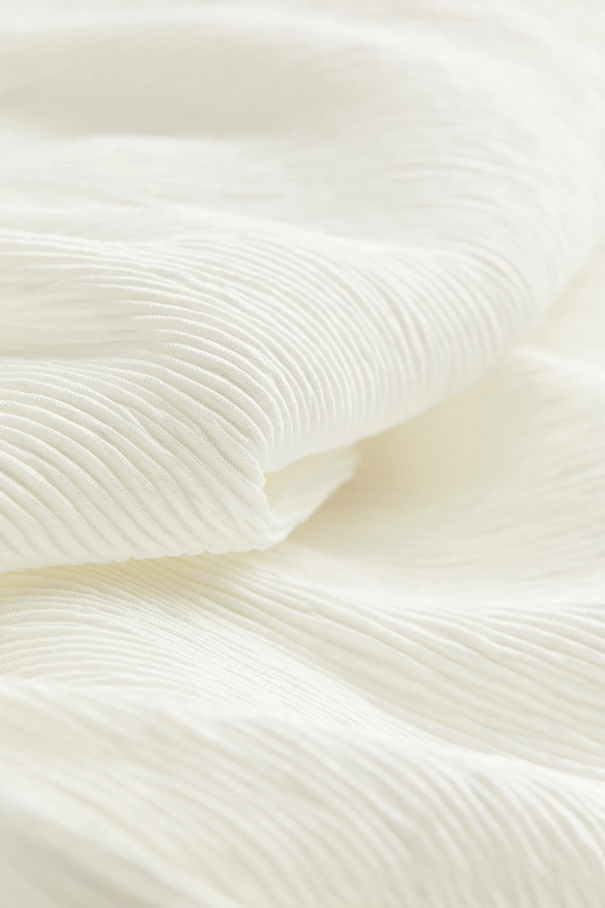 Top froissé - Blanc