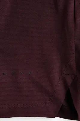 Short de sport DryMove™ - Prune foncé — photo 5
